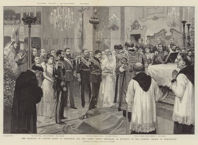 Le mariage de la princesse Marie d